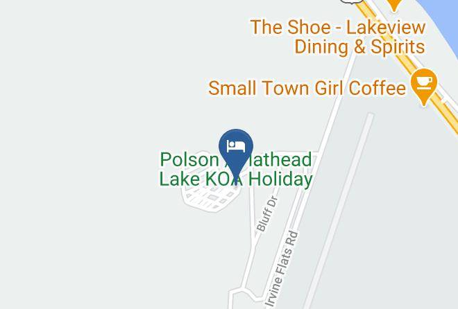 Lake - Polson Flathead Lake Koa Holiday Maps