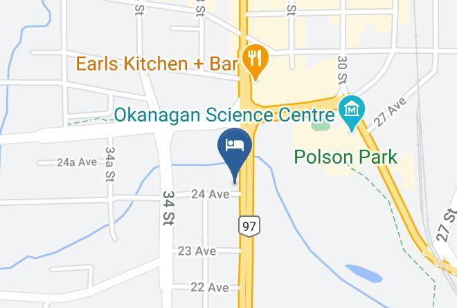 North Okanagan - Polson Park Motel Maps