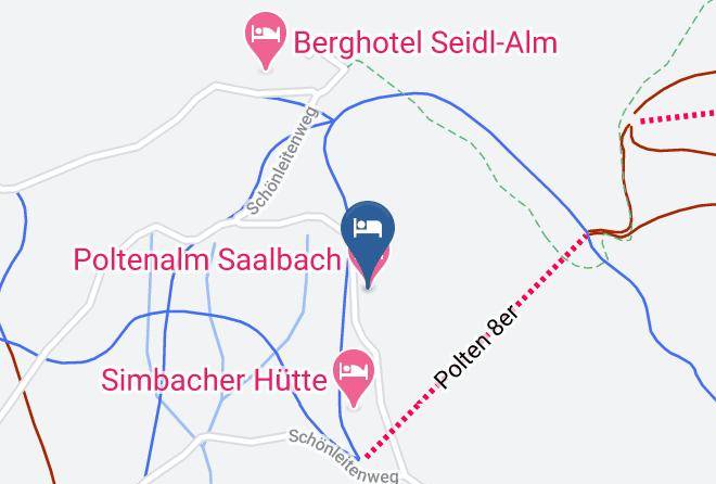 Zell Am See - Poltenalm Saalbach Maps