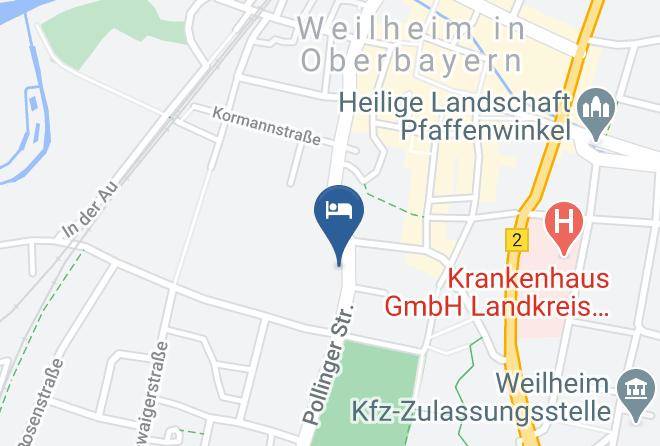 Weilheim Schongau - Poltnerhof Weilheim Maps