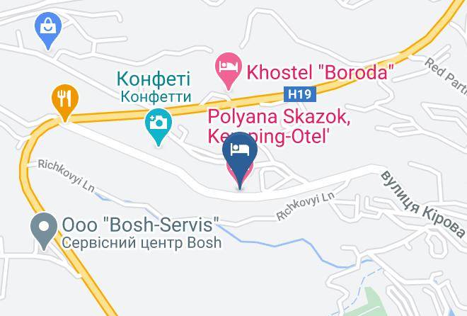 Yalta - Polyana Skazok Kemping Otel' Maps