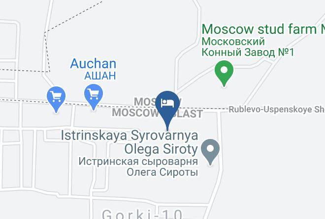 Odintsovsky District - Polyany Boarding School Maps