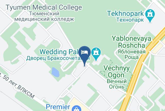 Tyumen - Polyarnaya Stantsiya Minihotel Maps