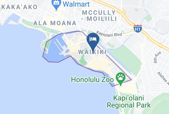 Honolulu - The Polynesian Residences Waikiki Beach Maps