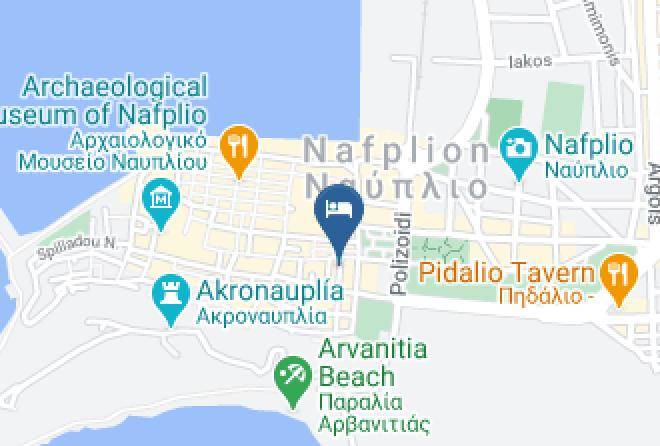 Argolis - Polyxenia Hotel Maps