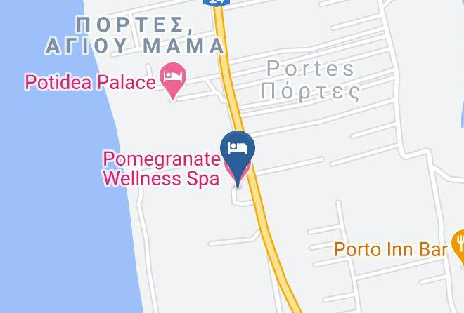 Khalkidhiki - Pomegranate Wellness Spa Hotel Maps