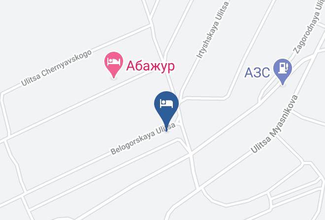 Belokurikha - Pomest'ye Maps