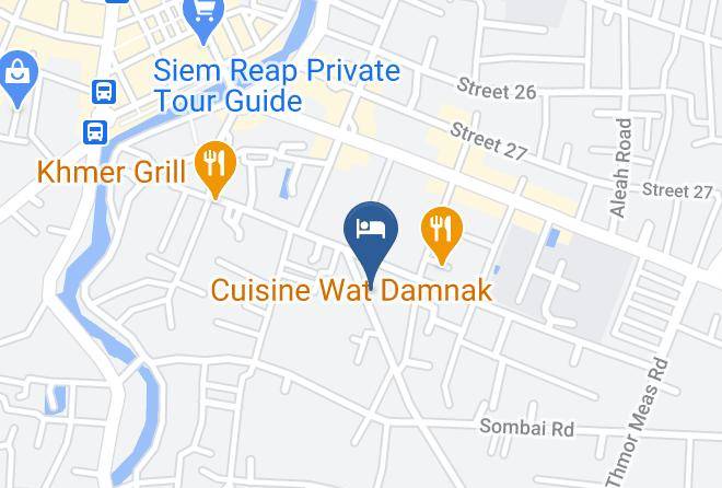 Pomme Restaurant Bar & Hostel Karte - Siem Reap - Siem Reab Town