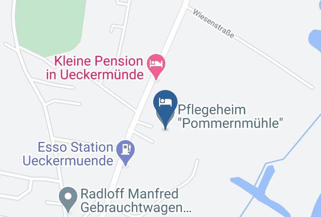 Vorpommern Greifswald - Pflegeheim Pommernmuhle Maps