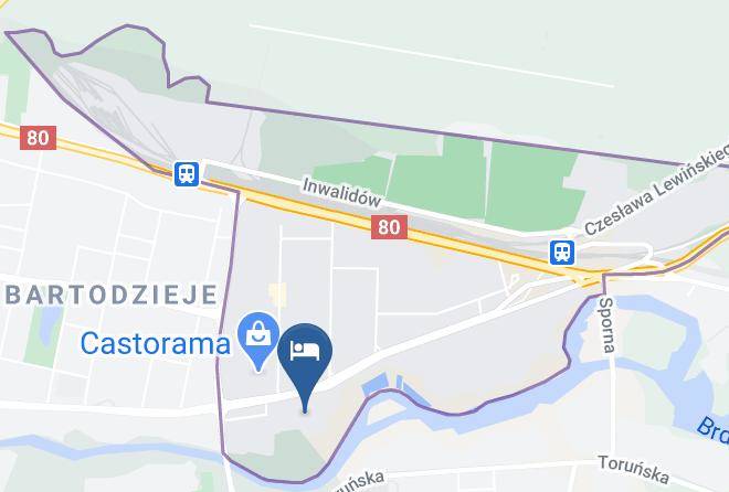 Bydgoszcz - Pomorski Hotel Maps