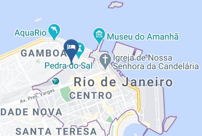 Rio De Janeiro Saude - Pompeu Rio Hotel Maps