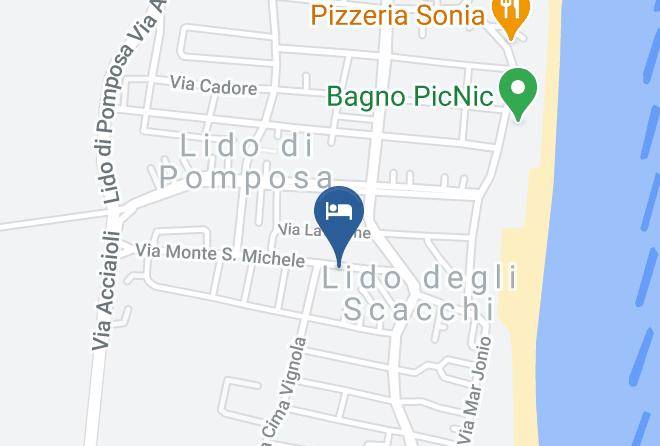 Pomposa Residence Map