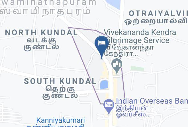 Pon Murugan Lodge &hotel Amsa Map