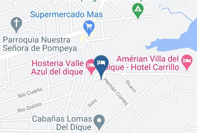 Calamuchita Department - Pon't Dame Hospedaje De Amigos Maps