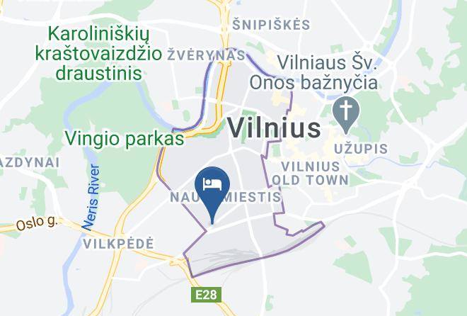 Vilnius - Ponas Tadas Hotel Maps