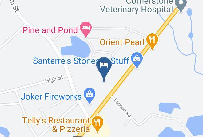 Rockingham - Pond Side Motel Maps