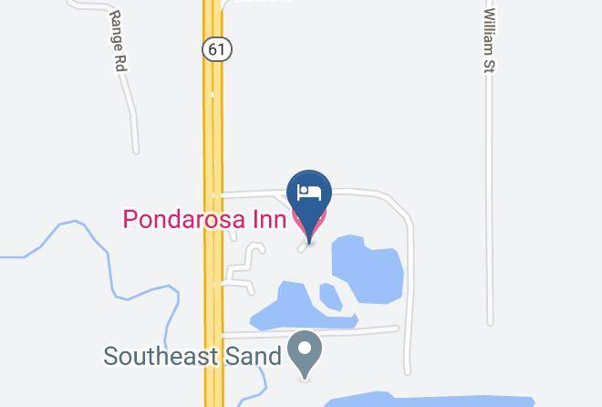 Reno - Pondarosa Inn Maps
