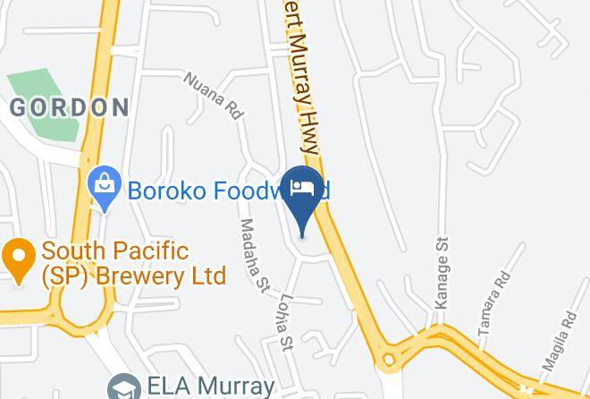 Port Moresby - Ponderosa Family Hotel Maps