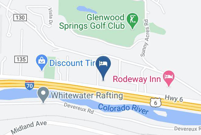 Garfield - Ponderosa Lodge Llc Glenwood Springs Co Maps
