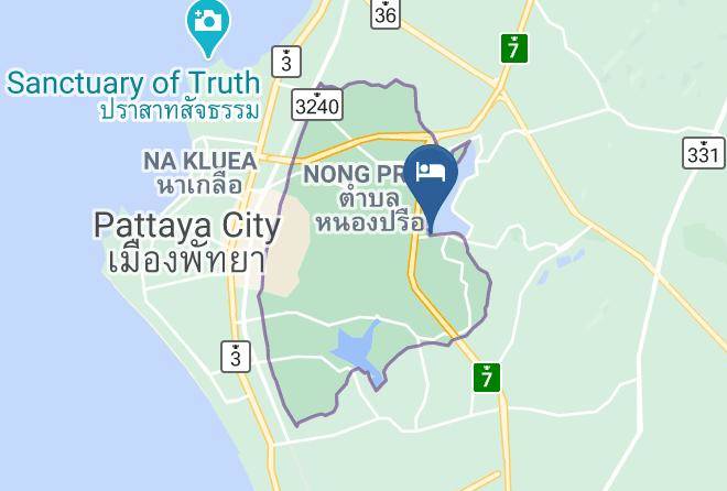 Amphoe Bang Lamung - Ponderosa Resort Maps