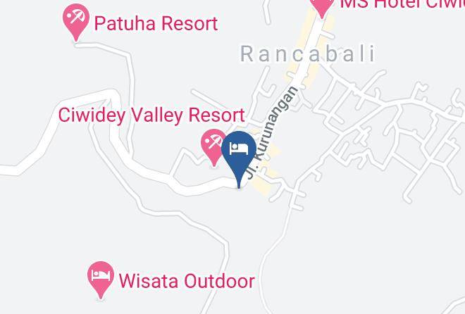 Bandung Regency - Pondok Gembyang Maps