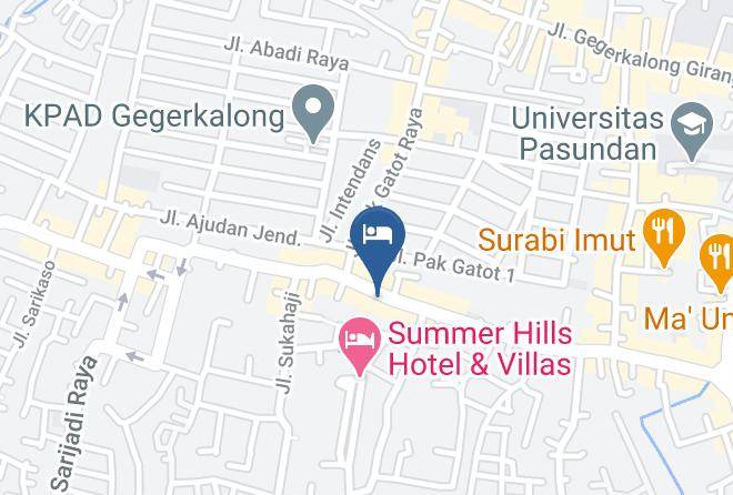 Bandung - Pondok Gerlong Bandung Maps