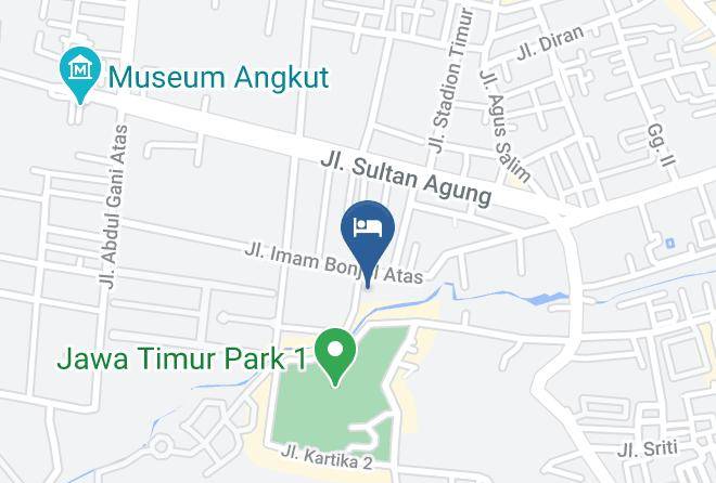 Kota Batu - Pondok Jatim Park Hotel & Cafe Maps