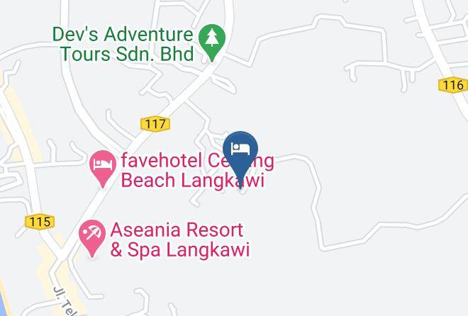 Langkawi - Pondok Keladi Maps