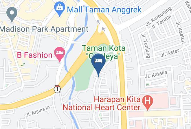 West Jakarta - Pondok Malabar Slipi Maps