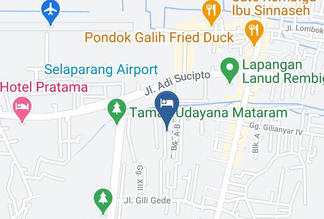 Kota Mataram - Pondok Mangga Maps
