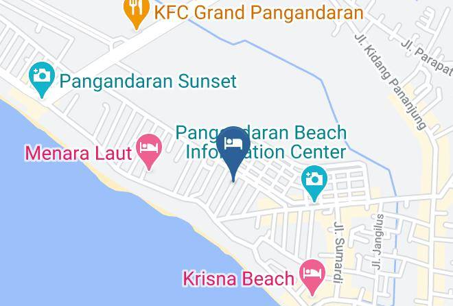 Pangandaran Regency - Pondok Matahari Maps
