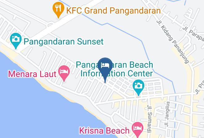 Pangandaran Regency - Pondok Nur Rahayu Maps