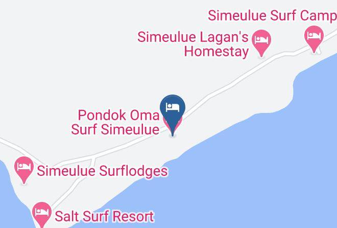 Simeulue Regency - Pondok Oma Surf Simeulue Maps