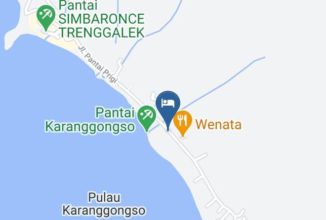 Trenggalek Regency - Pondok Prigi Maps