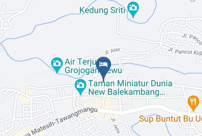 Hotel Pondok Sari 1 Map