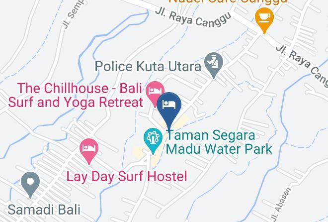 Badung Regency - Pondok Satya Canggu Maps