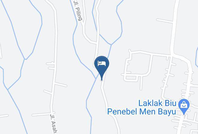 Tabanan Regency - Pondok Yeh Ho Maps