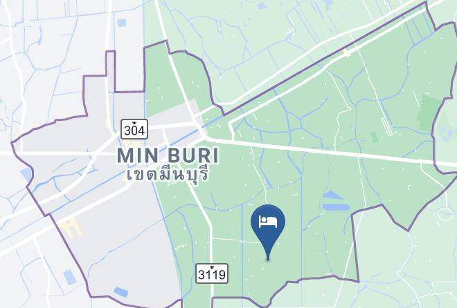 Pong Pai House Map - Bangkok City - Min Buri District