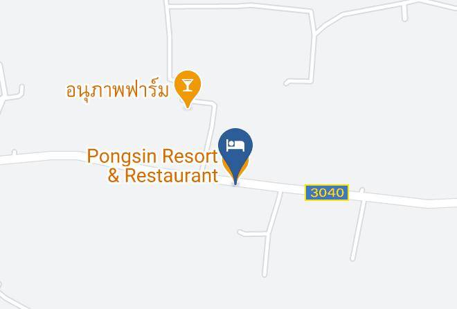 Amphoe Khun Han - Pongsin Resort & Restaurant Maps