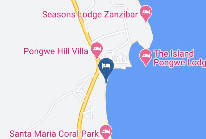 Pongwe Bay Resort Map