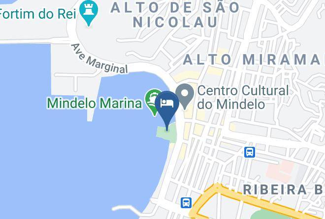 Sao Vicente - Pont D'agua Bohemian Chic Hotel Maps