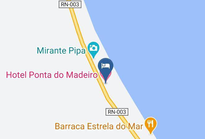 Tibau Do Sul - Ponta Do Madeiro Maps
