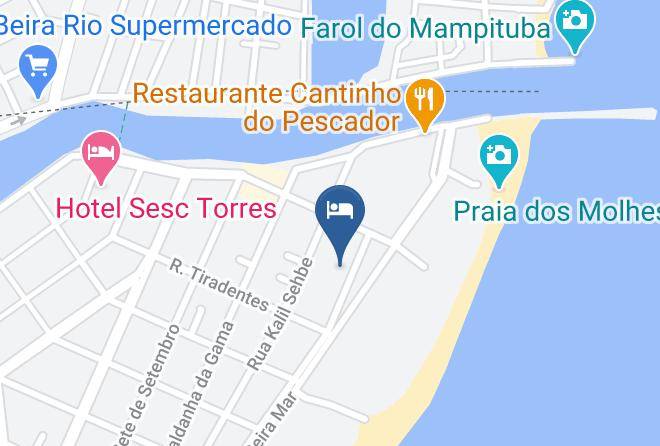 Torres - Ponta Dos Molhes Beach Flat Maps