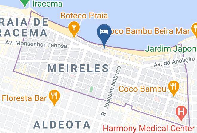 Fortaleza - Ponta Mar Hotel Fortaleza Maps