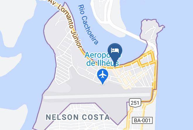 Ilheus - Pontal Praia Hotel Maps