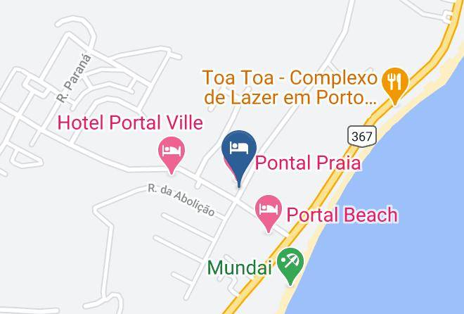 Pontal Praia Hotel Map