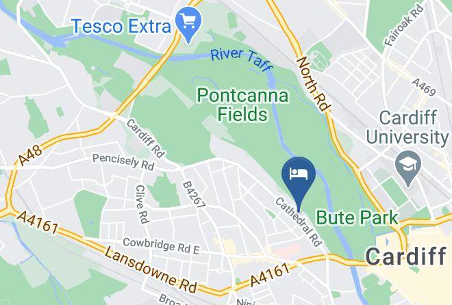 Cardiff - Pontcanna Inn Maps