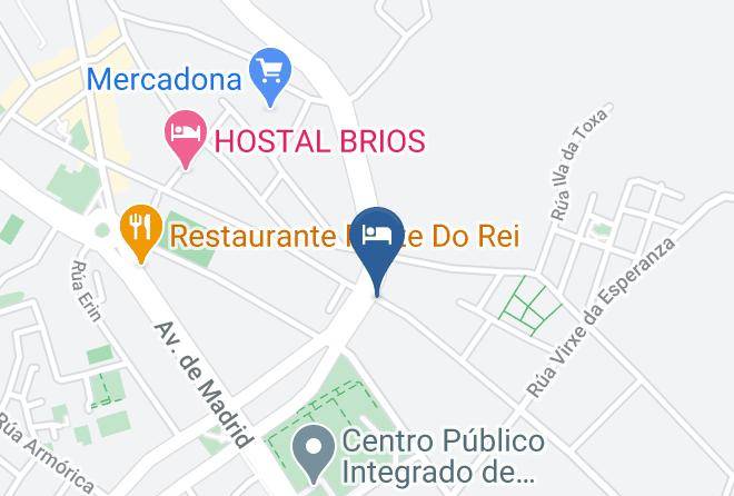 Lugo - Residencia Estudiantes Ponte Vella Lugo Maps
