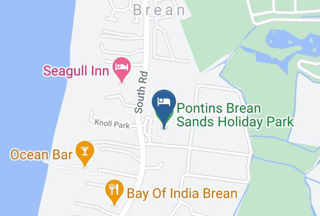 Somerset - Pontins Brean Sands Holiday Park Maps