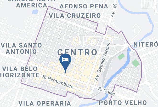 Divinopolis - Ponto Chic Hotel Maps